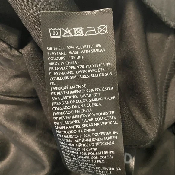 Na-kd Satin Boho Festival Rock Office Minimalist Gothic Midi Skirt Black 38 8 M - Picture 9 of 9